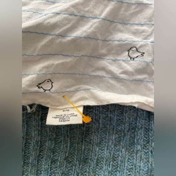 ANTHROPOLOGIE Chunky Knit Wool Blend Open Front Cardigan Bird Label | Gr… - Picture 2 of 7